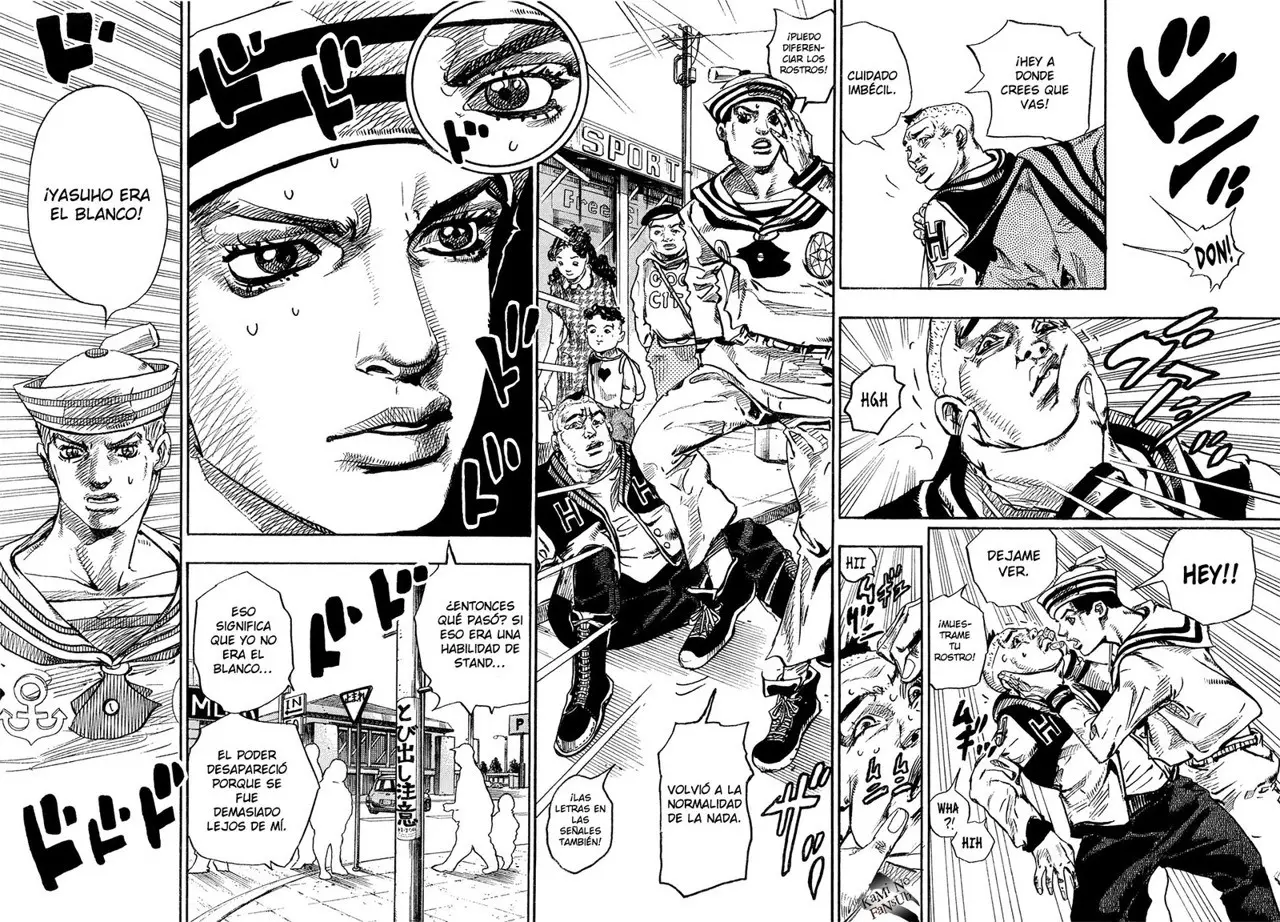 JoJo's Bizarre Adventure - Parte 8: JoJolion capítulo 25, página 44