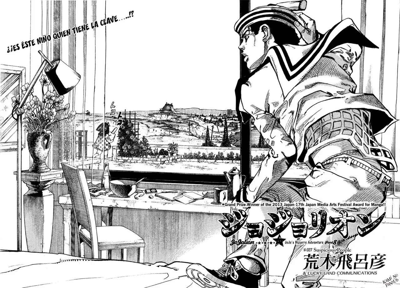 JoJo's Bizarre Adventure - Parte 8: JoJolion capítulo 27, página 3