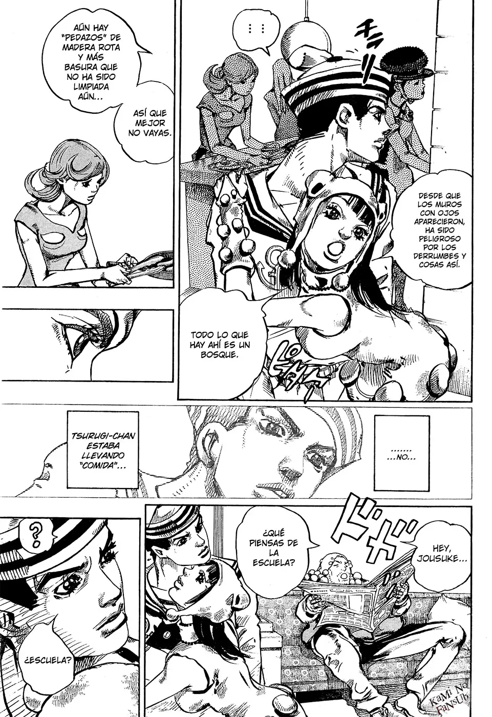 JoJo's Bizarre Adventure - Parte 8: JoJolion capítulo 27, página 7