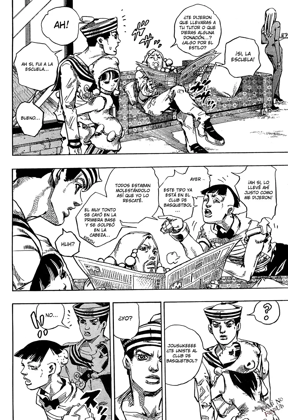JoJo's Bizarre Adventure - Parte 8: JoJolion capítulo 27, página 8