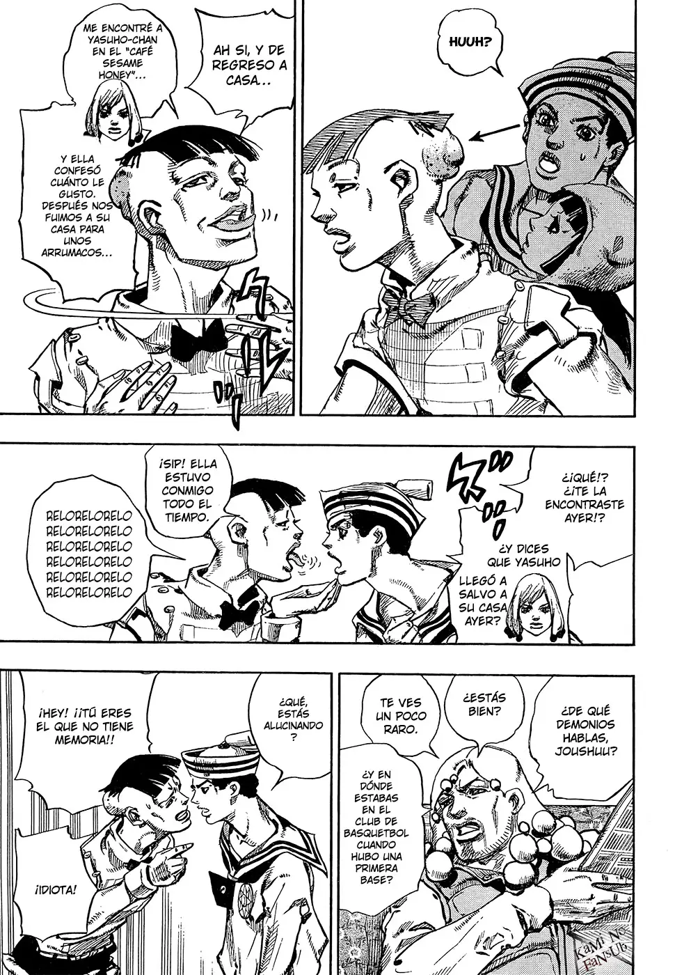 JoJo's Bizarre Adventure - Parte 8: JoJolion capítulo 27, página 9