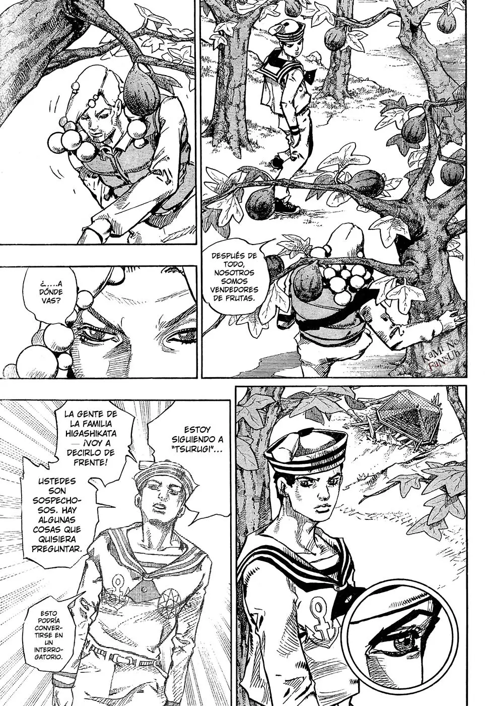 JoJo's Bizarre Adventure - Parte 8: JoJolion capítulo 27, página 17