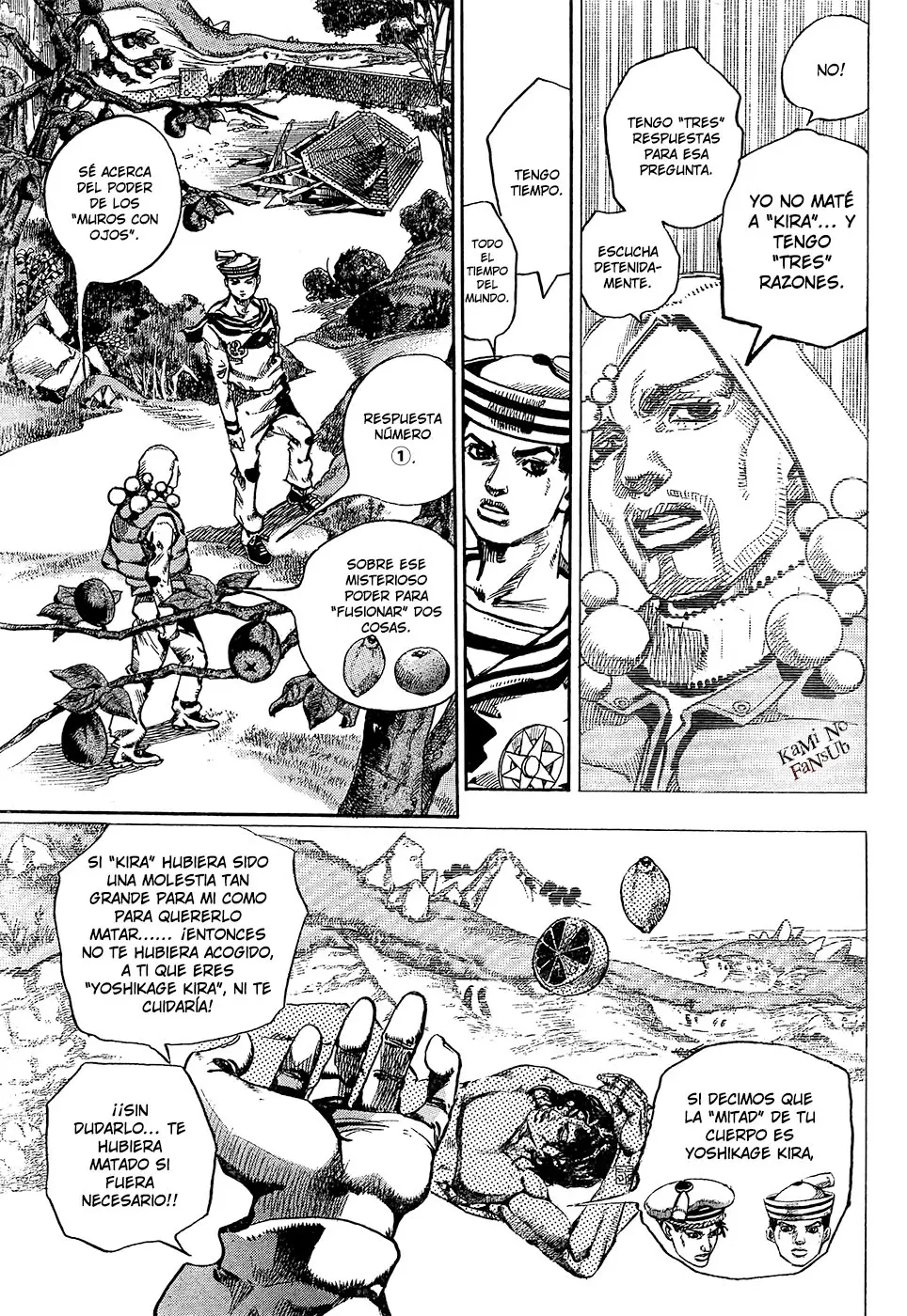 JoJo's Bizarre Adventure - Parte 8: JoJolion capítulo 27, página 21