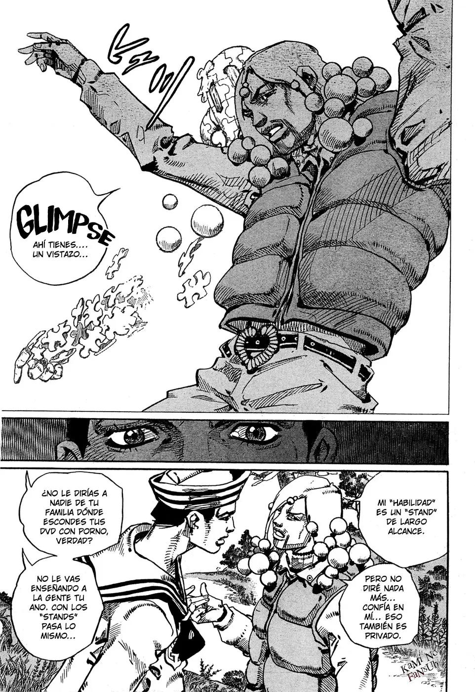 JoJo's Bizarre Adventure - Parte 8: JoJolion capítulo 27, página 31