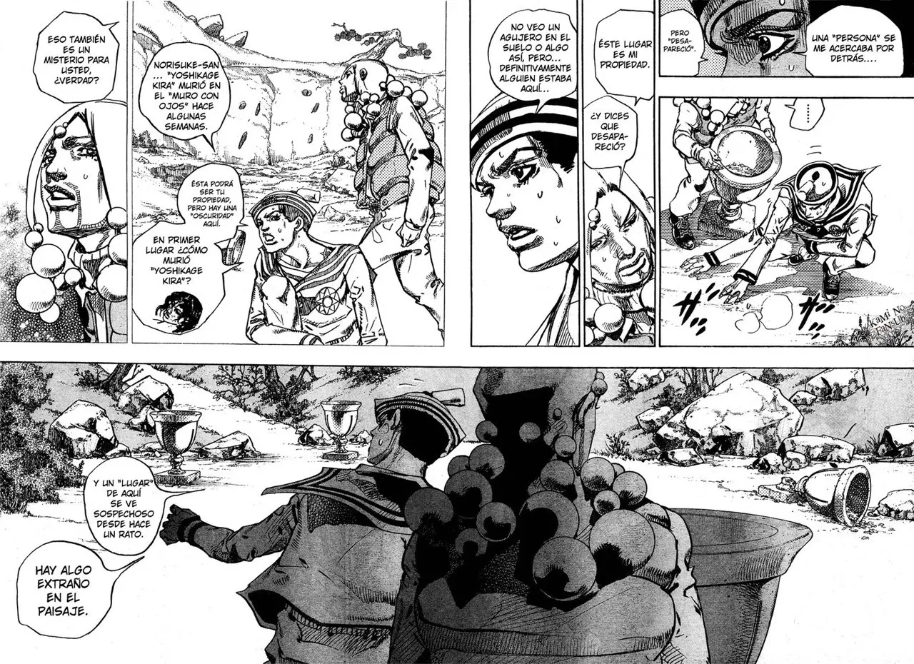 JoJo's Bizarre Adventure - Parte 8: JoJolion capítulo 27, página 36