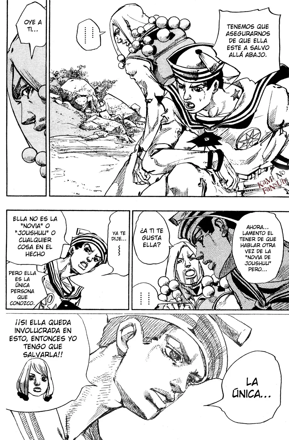 JoJo's Bizarre Adventure - Parte 8: JoJolion capítulo 28, página 18