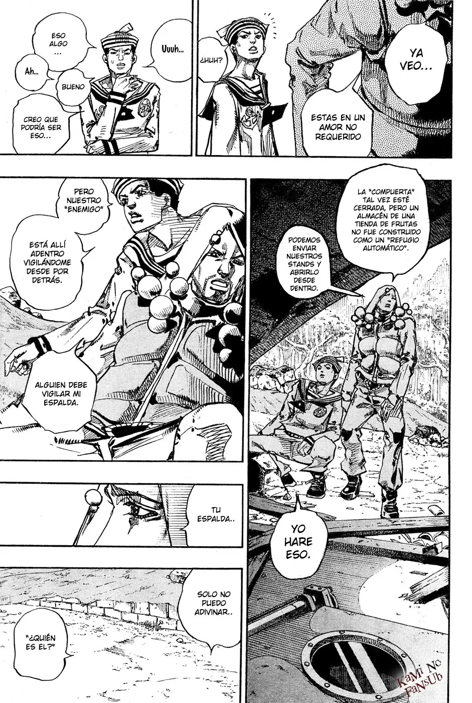 JoJo's Bizarre Adventure - Parte 8: JoJolion capítulo 28, página 19