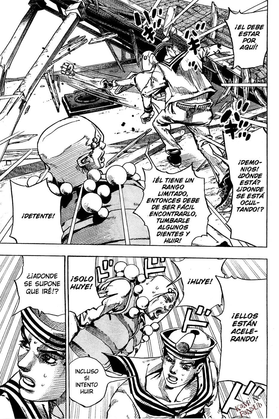 JoJo's Bizarre Adventure - Parte 8: JoJolion capítulo 28, página 32