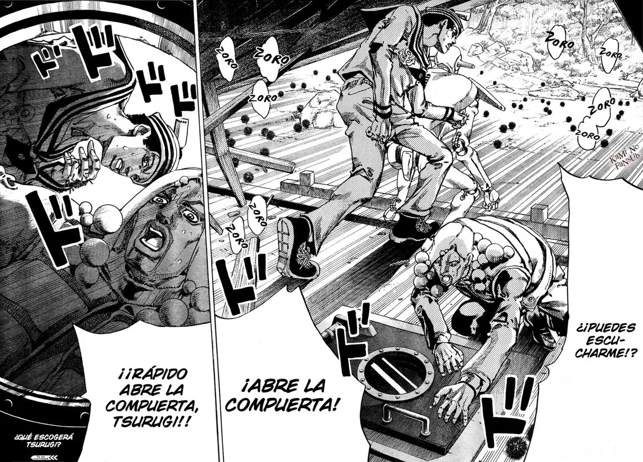 JoJo's Bizarre Adventure - Parte 8: JoJolion capítulo 28, página 35