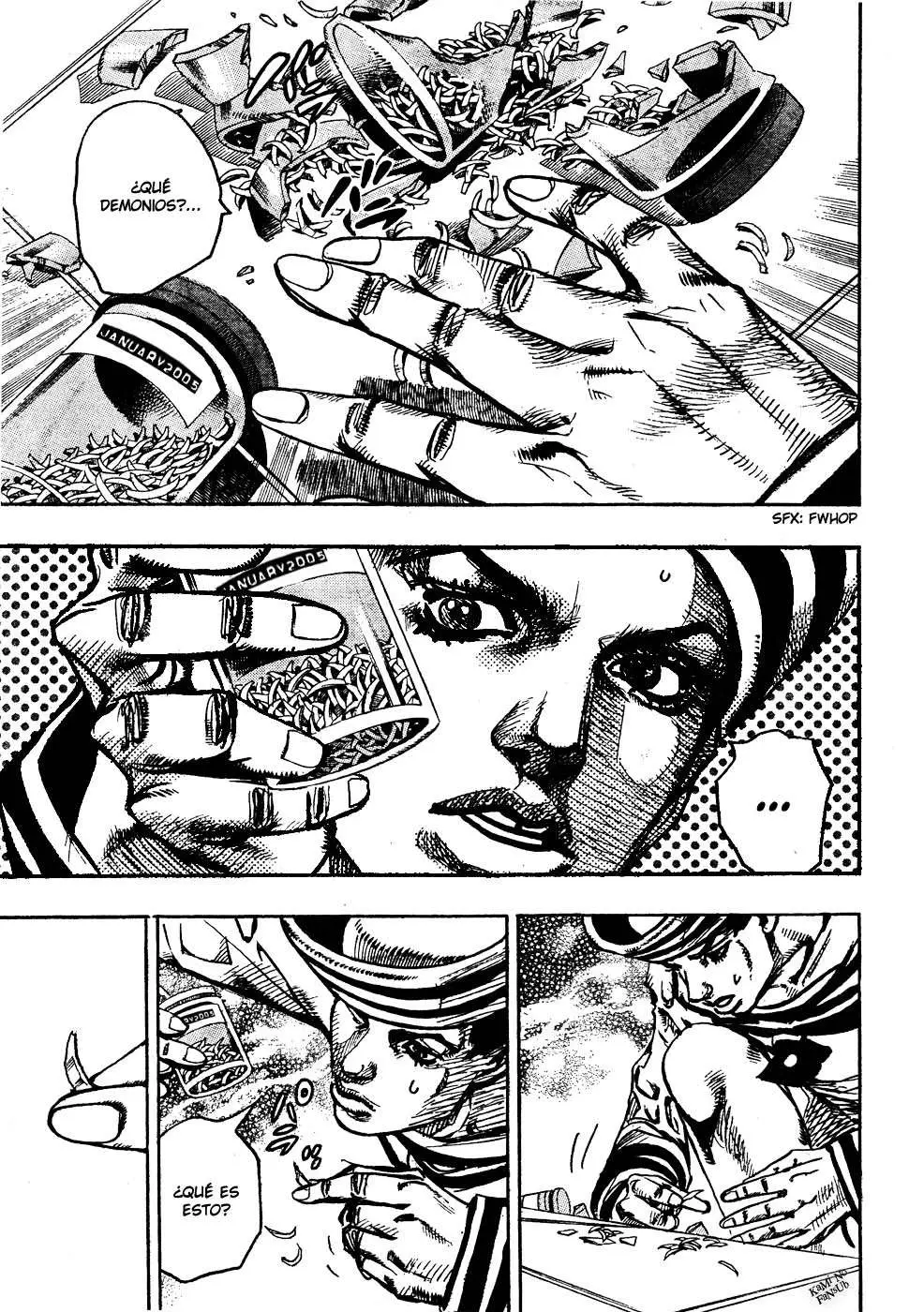 JoJo's Bizarre Adventure - Parte 8: JoJolion capítulo 3, página 19