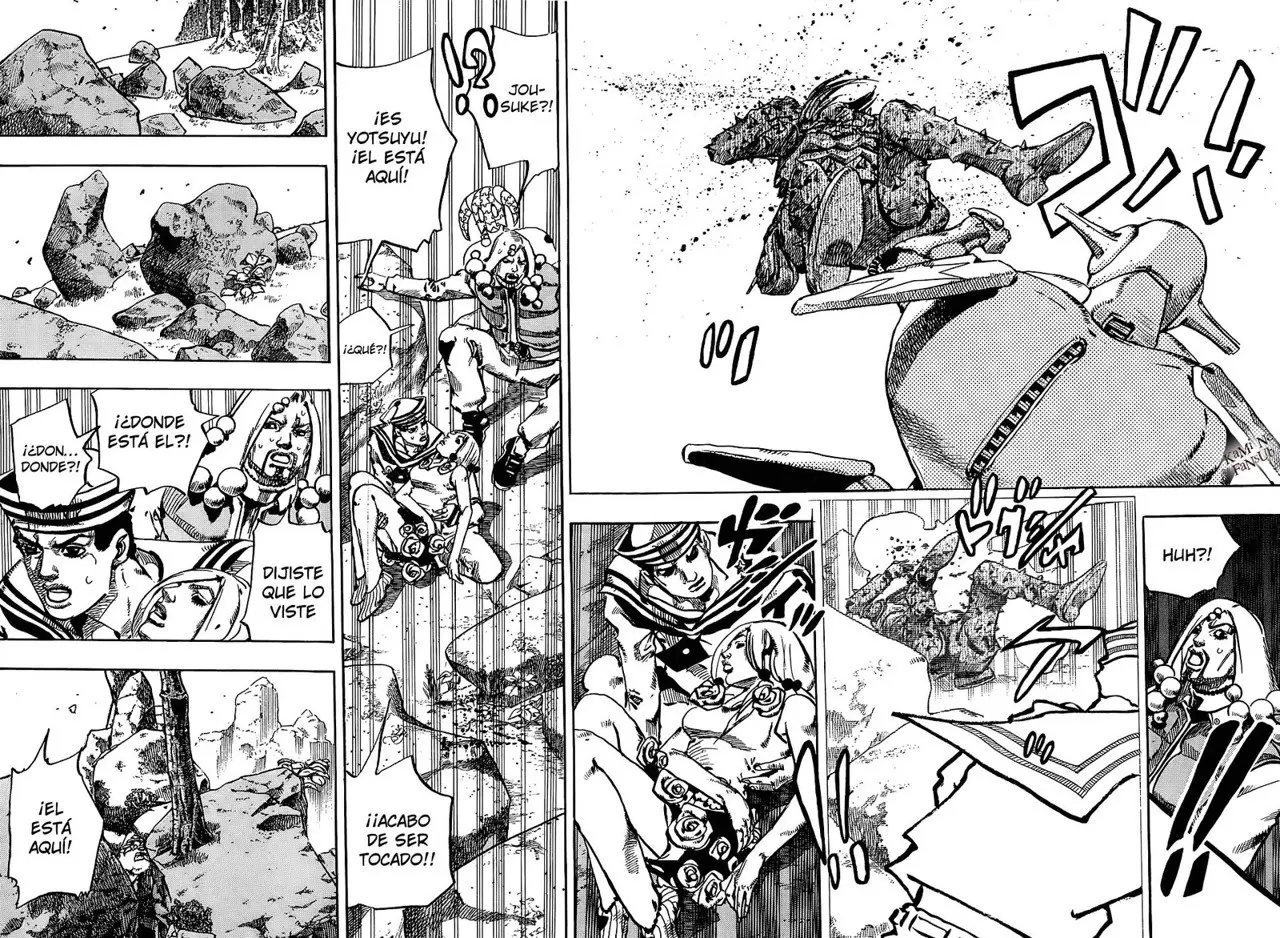 JoJo's Bizarre Adventure - Parte 8: JoJolion capítulo 30, página 38