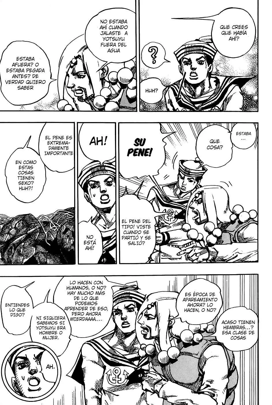 JoJo's Bizarre Adventure - Parte 8: JoJolion capítulo 32, página 35
