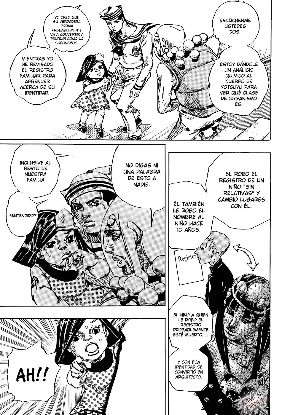 JoJo's Bizarre Adventure - Parte 8: JoJolion capítulo 33, página 14