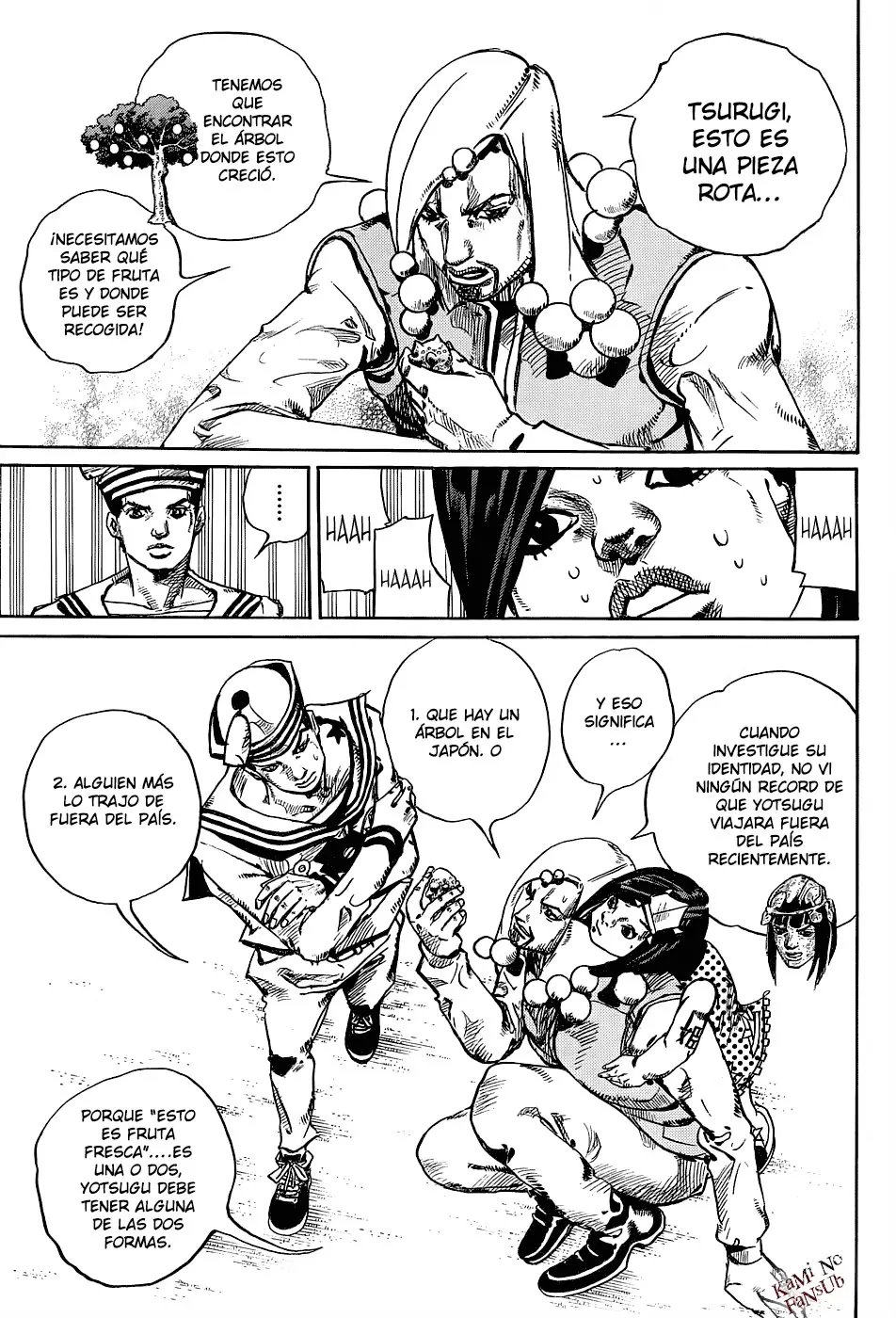 JoJo's Bizarre Adventure - Parte 8: JoJolion capítulo 33, página 22