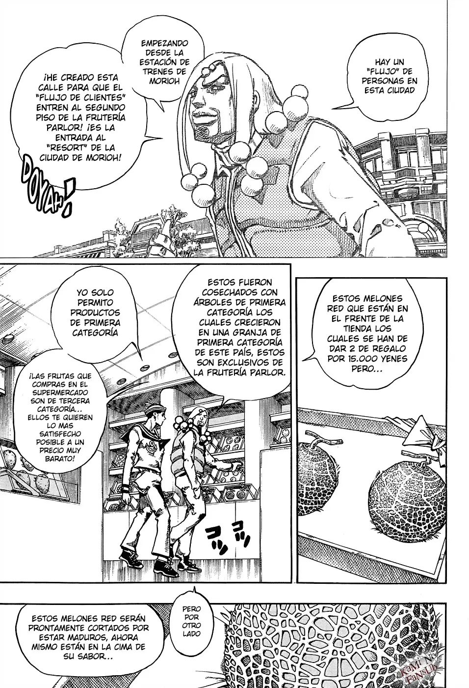 JoJo's Bizarre Adventure - Parte 8: JoJolion capítulo 33, página 28