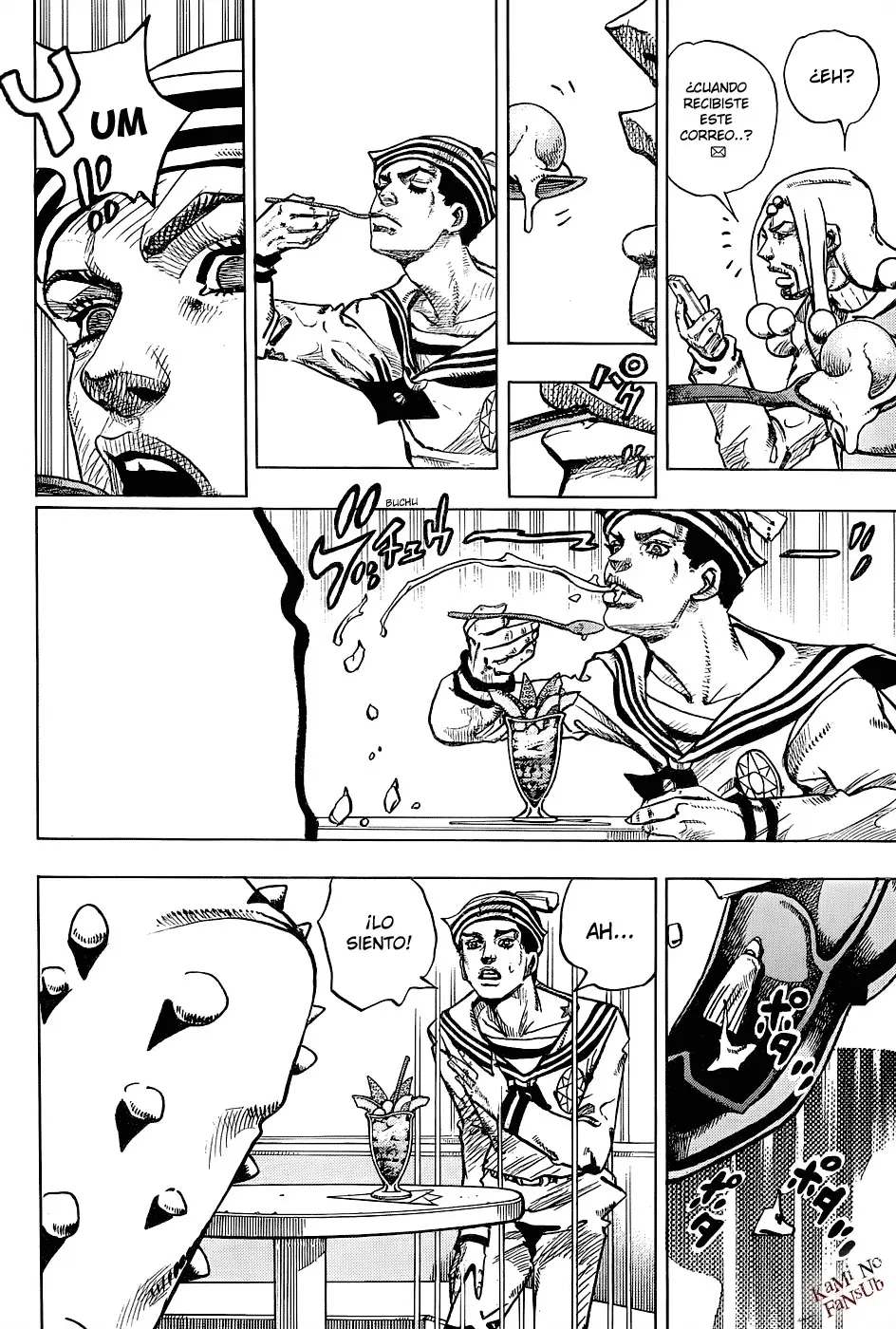 JoJo's Bizarre Adventure - Parte 8: JoJolion capítulo 33, página 35