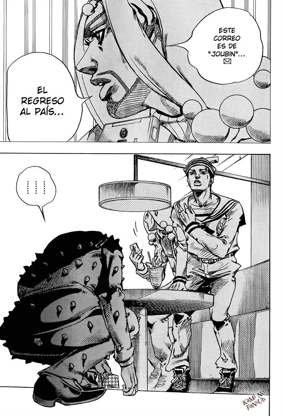 JoJo's Bizarre Adventure - Parte 8: JoJolion capítulo 33, página 36