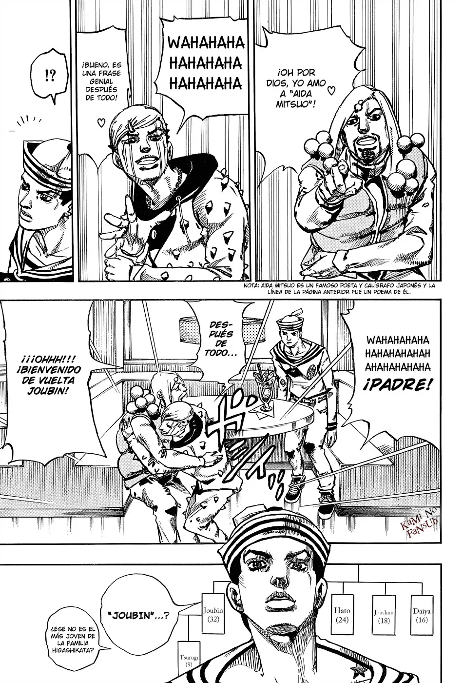JoJo's Bizarre Adventure - Parte 8: JoJolion capítulo 33, página 39