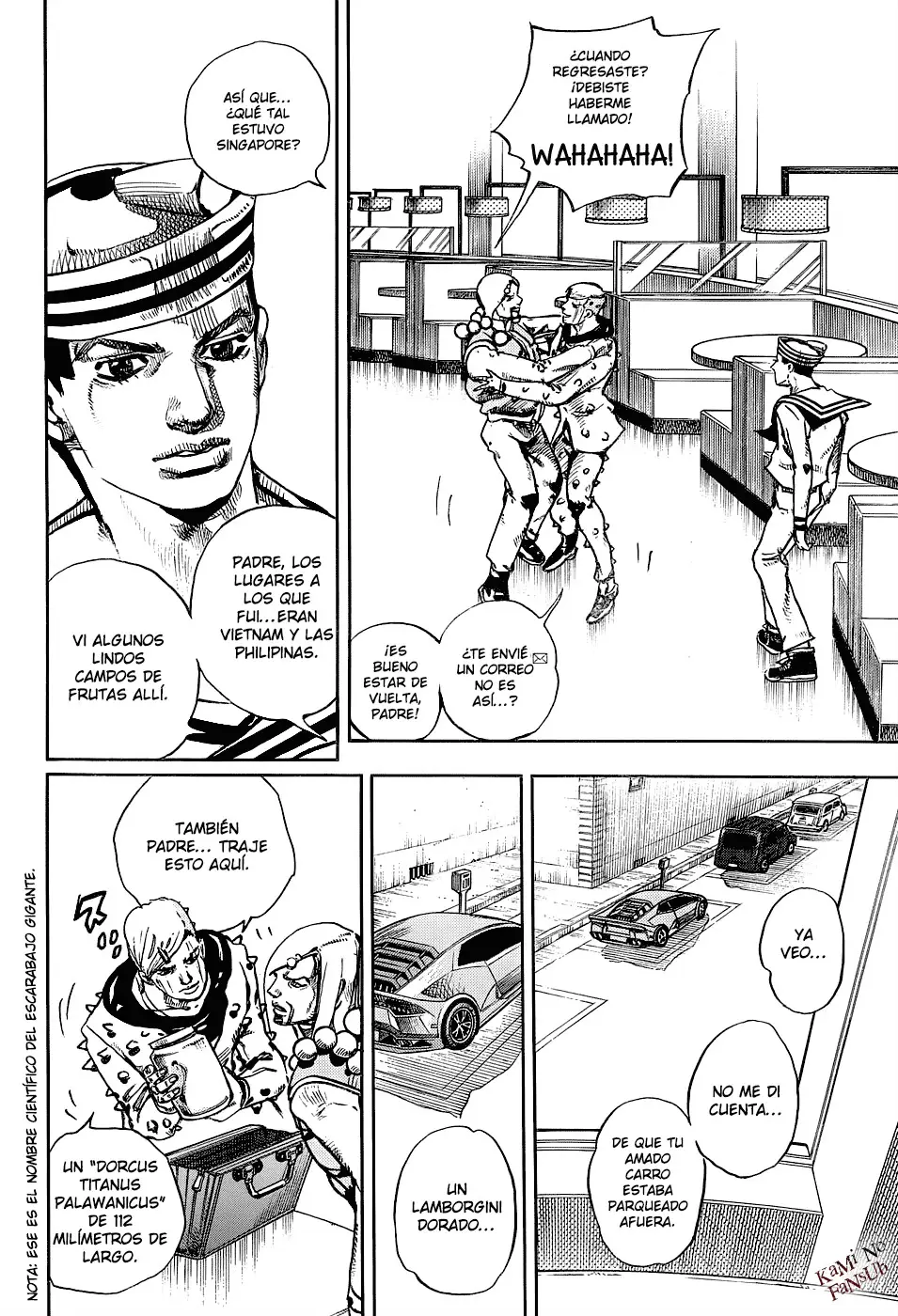 JoJo's Bizarre Adventure - Parte 8: JoJolion capítulo 33, página 40