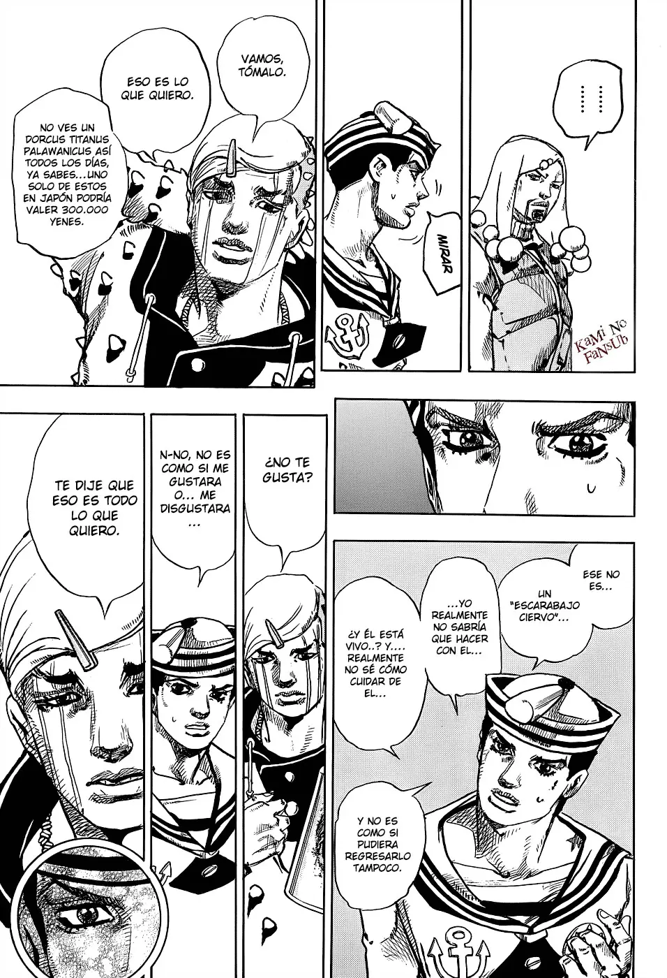 JoJo's Bizarre Adventure - Parte 8: JoJolion capítulo 33, página 44