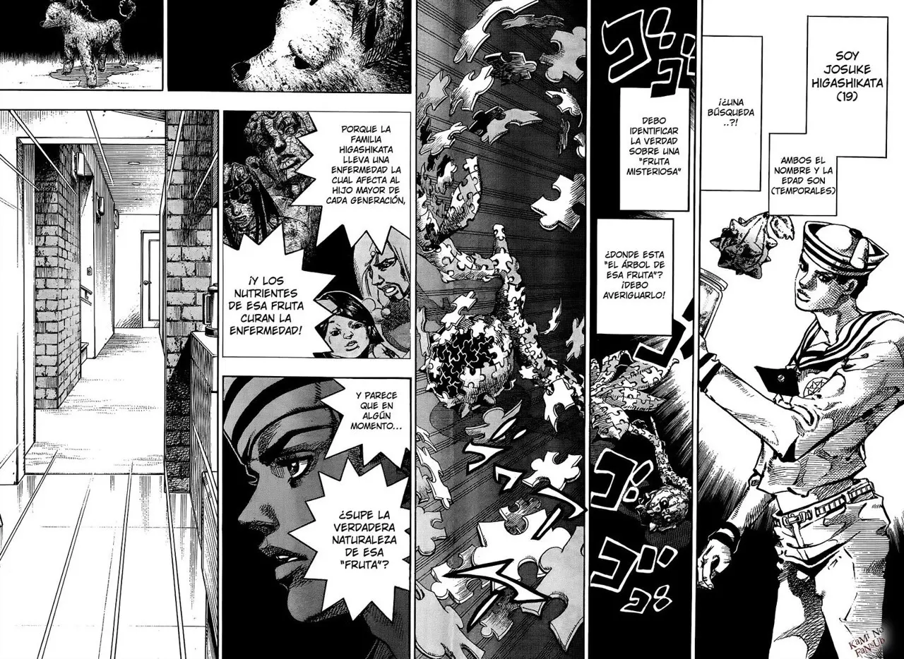 JoJo's Bizarre Adventure - Parte 8: JoJolion capítulo 34, página 3