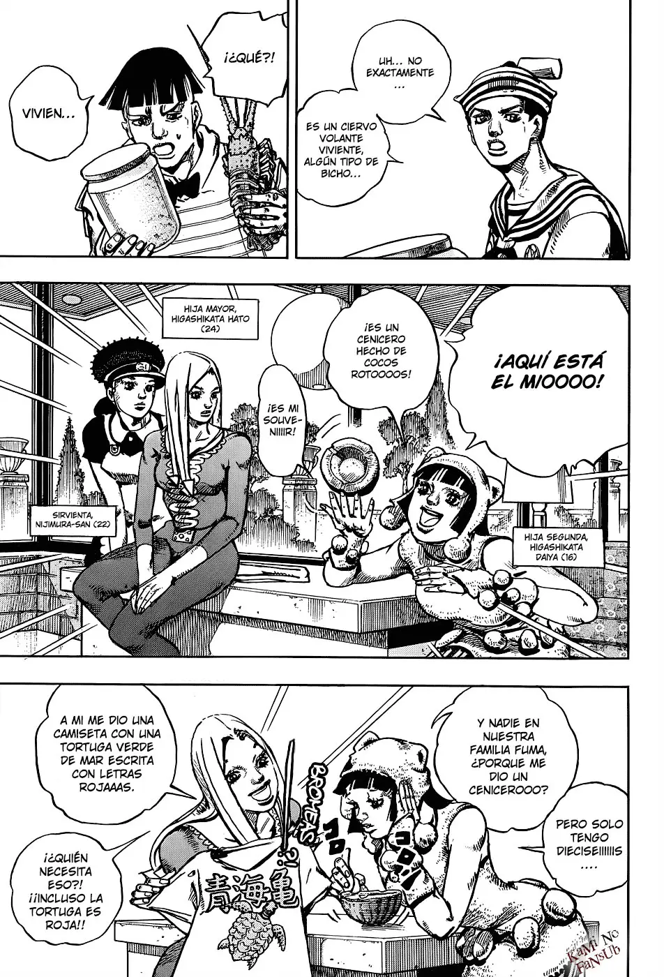 JoJo's Bizarre Adventure - Parte 8: JoJolion capítulo 34, página 5
