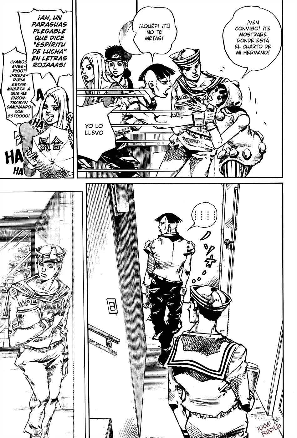JoJo's Bizarre Adventure - Parte 8: JoJolion capítulo 34, página 7