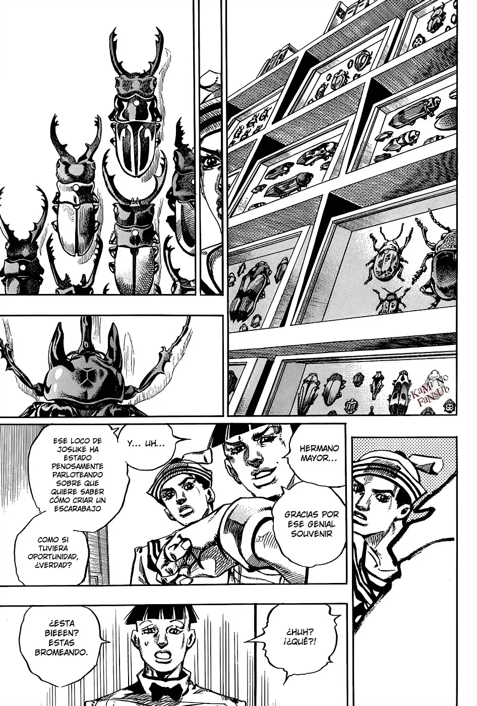 JoJo's Bizarre Adventure - Parte 8: JoJolion capítulo 34, página 9