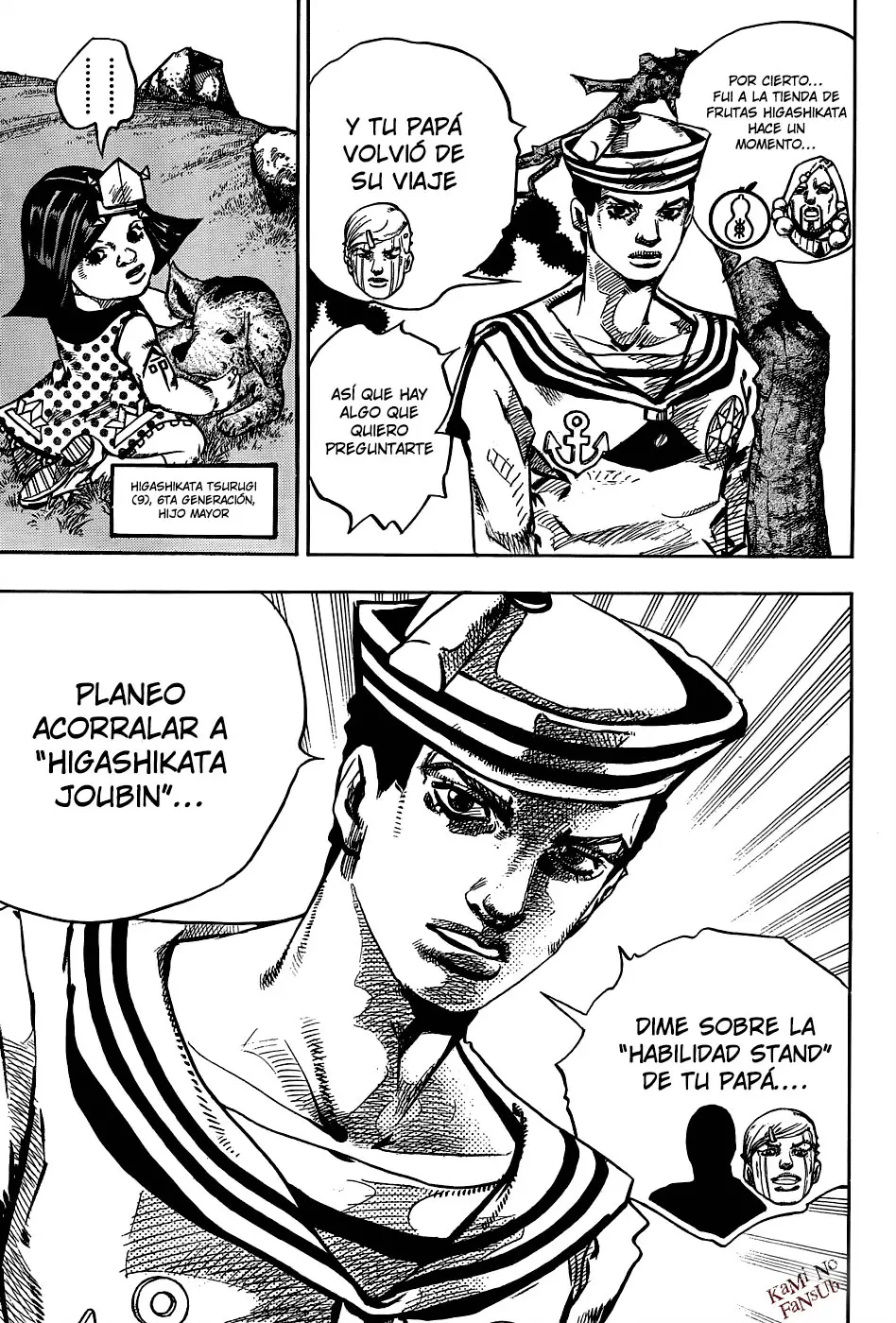 JoJo's Bizarre Adventure - Parte 8: JoJolion capítulo 34, página 14