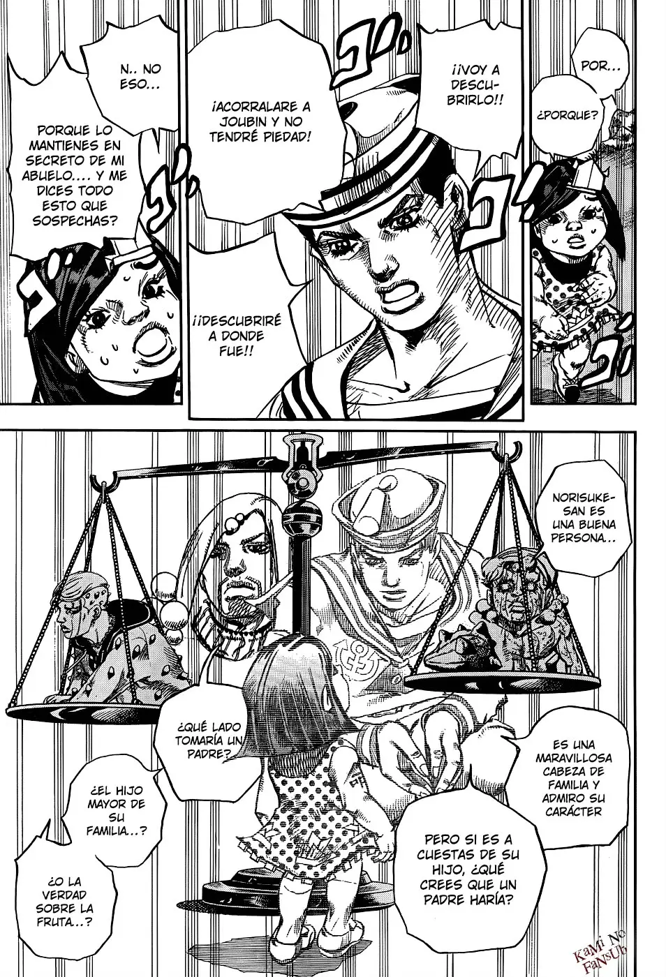 JoJo's Bizarre Adventure - Parte 8: JoJolion capítulo 34, página 18