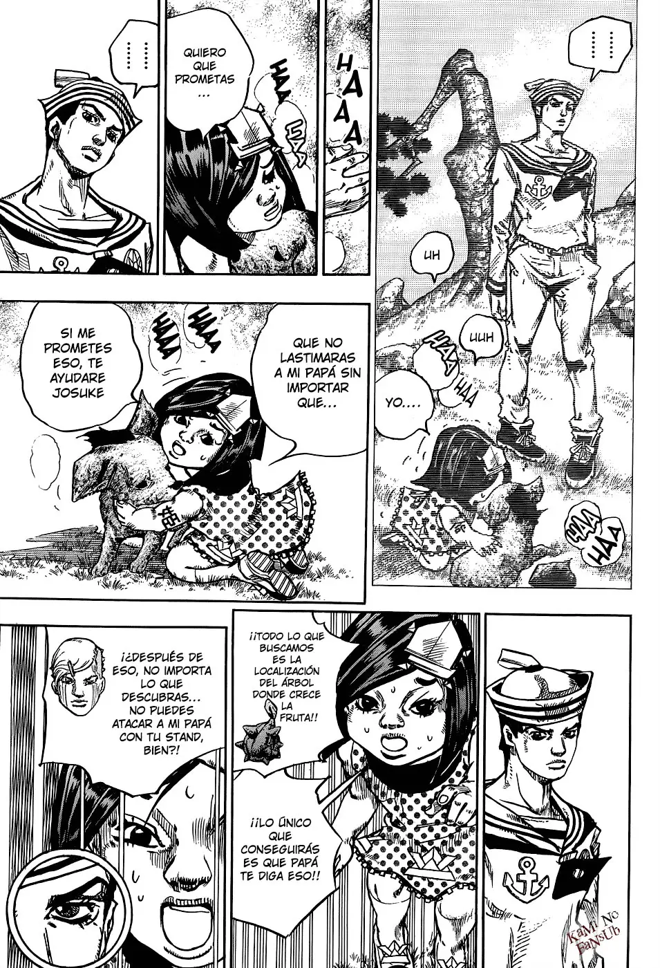 JoJo's Bizarre Adventure - Parte 8: JoJolion capítulo 34, página 22