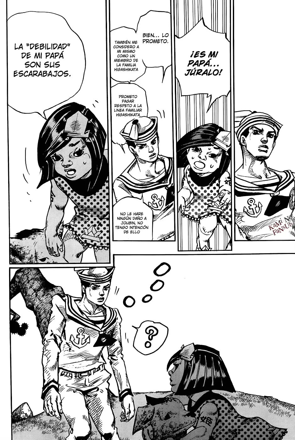 JoJo's Bizarre Adventure - Parte 8: JoJolion capítulo 34, página 23
