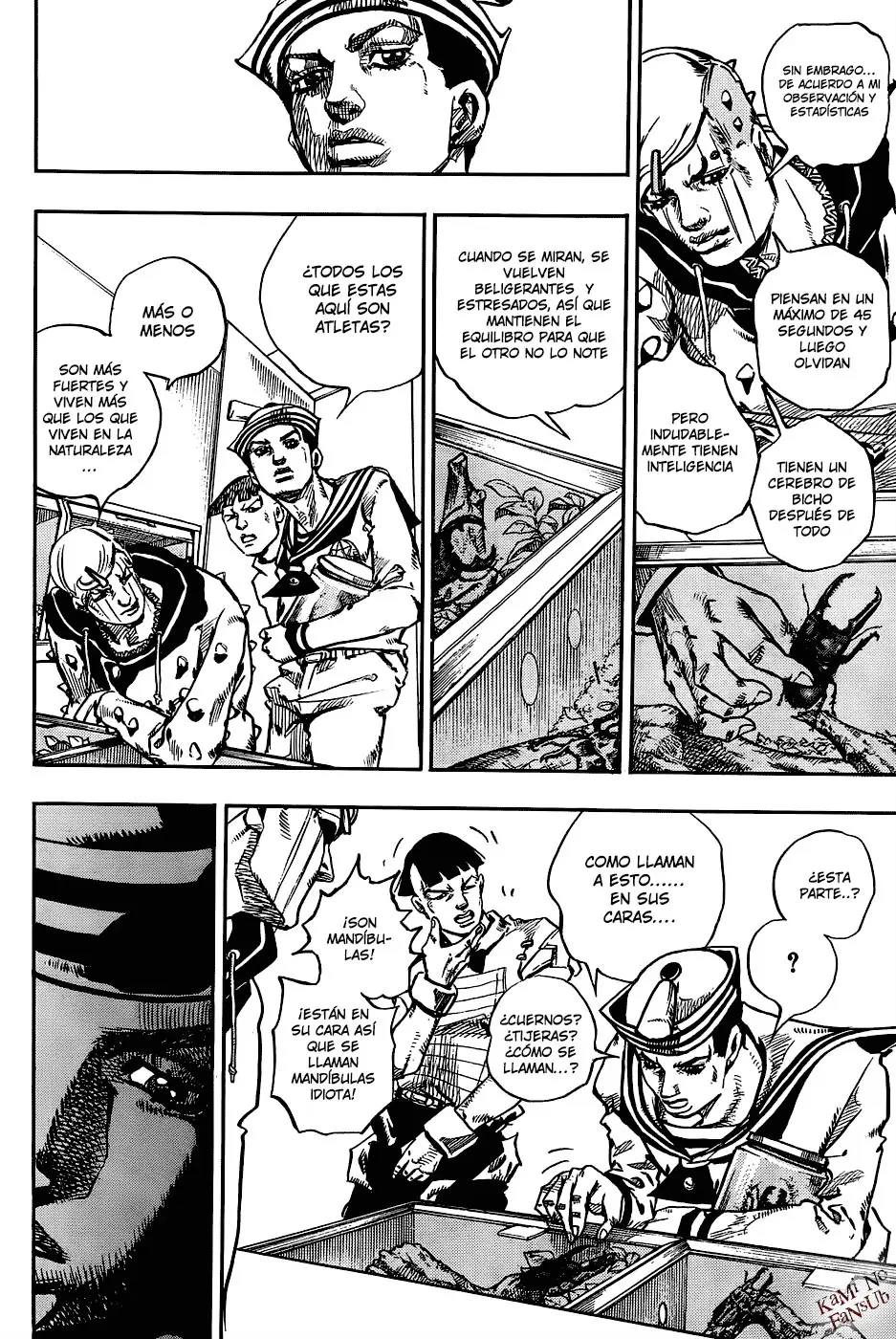 JoJo's Bizarre Adventure - Parte 8: JoJolion capítulo 34, página 28