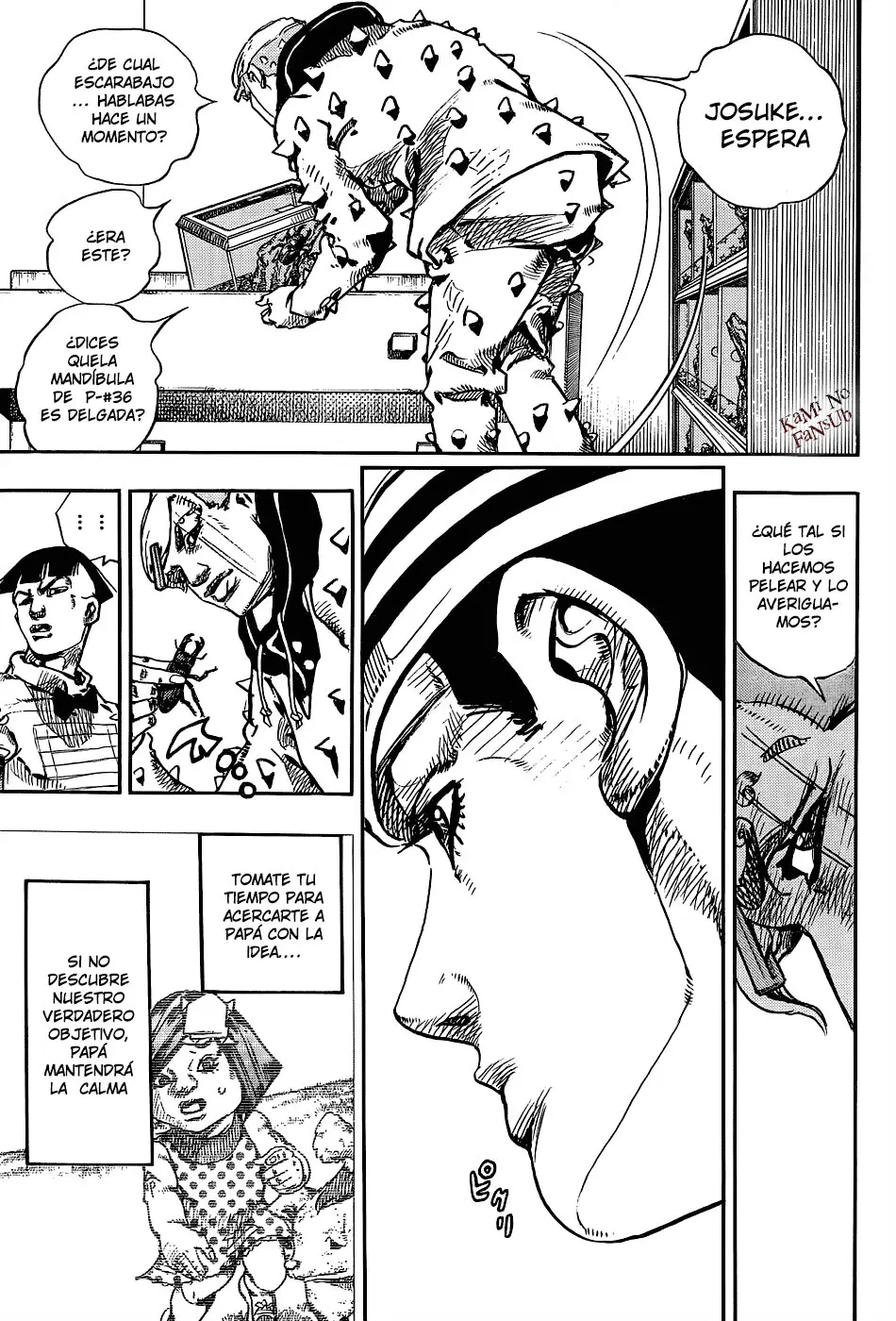 JoJo's Bizarre Adventure - Parte 8: JoJolion capítulo 34, página 31