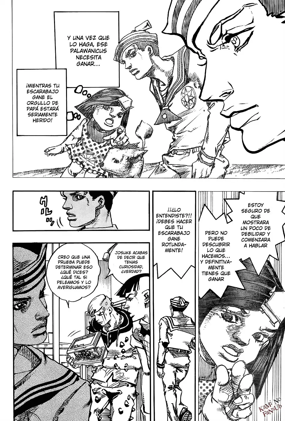 JoJo's Bizarre Adventure - Parte 8: JoJolion capítulo 34, página 32