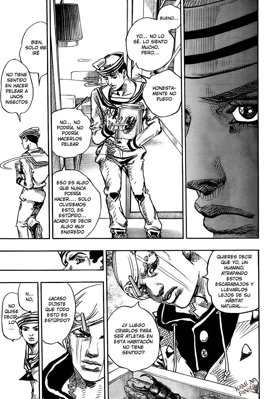JoJo's Bizarre Adventure - Parte 8: JoJolion capítulo 34, página 33