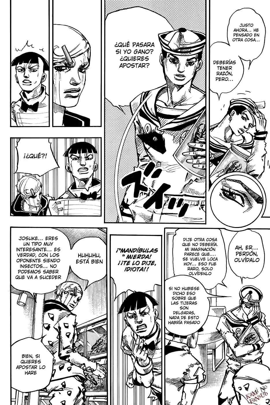 JoJo's Bizarre Adventure - Parte 8: JoJolion capítulo 34, página 36