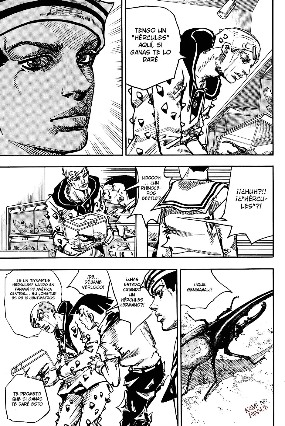 JoJo's Bizarre Adventure - Parte 8: JoJolion capítulo 34, página 37