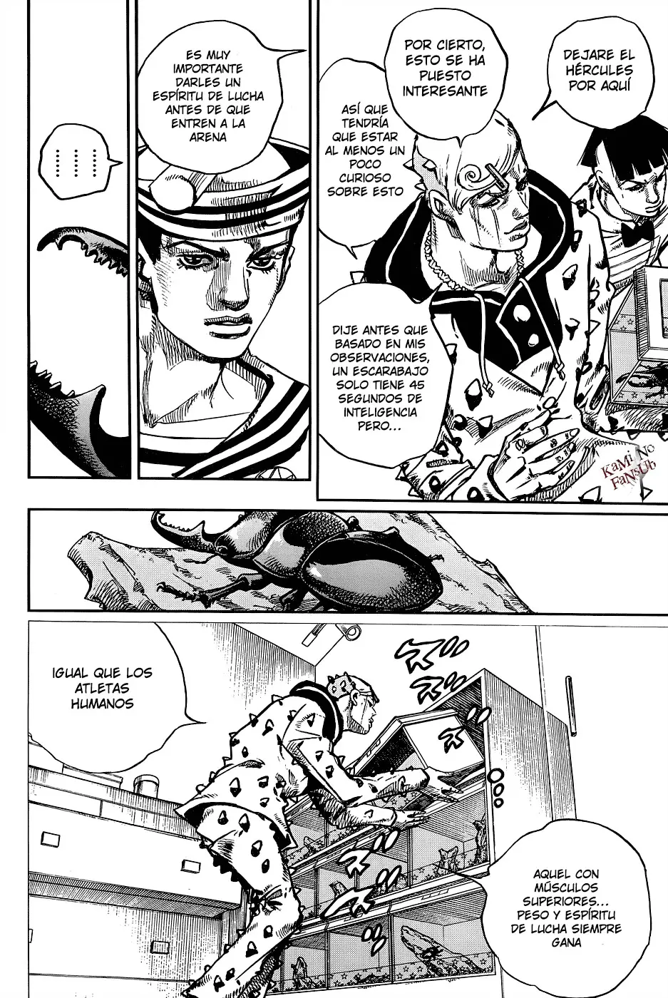 JoJo's Bizarre Adventure - Parte 8: JoJolion capítulo 34, página 38