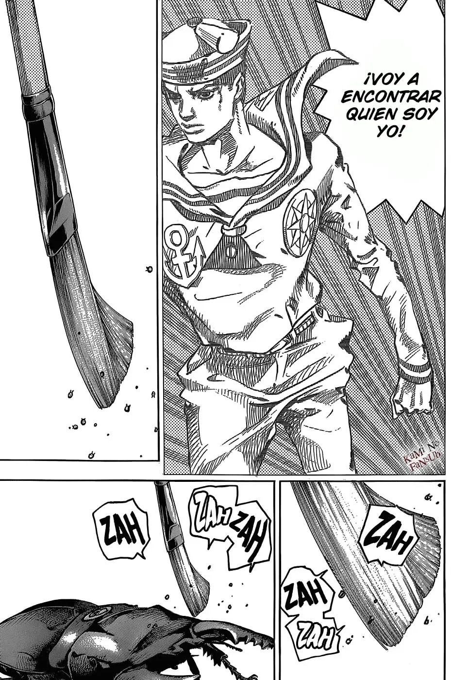 JoJo's Bizarre Adventure - Parte 8: JoJolion capítulo 35, página 4