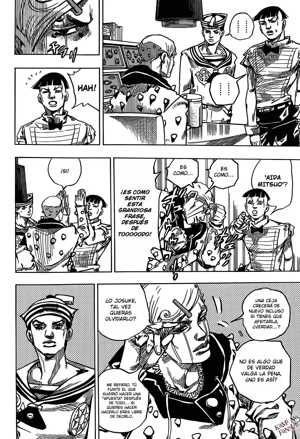 JoJo's Bizarre Adventure - Parte 8: JoJolion capítulo 35, página 8
