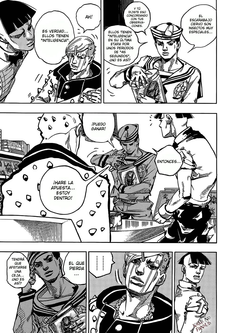 JoJo's Bizarre Adventure - Parte 8: JoJolion capítulo 35, página 9