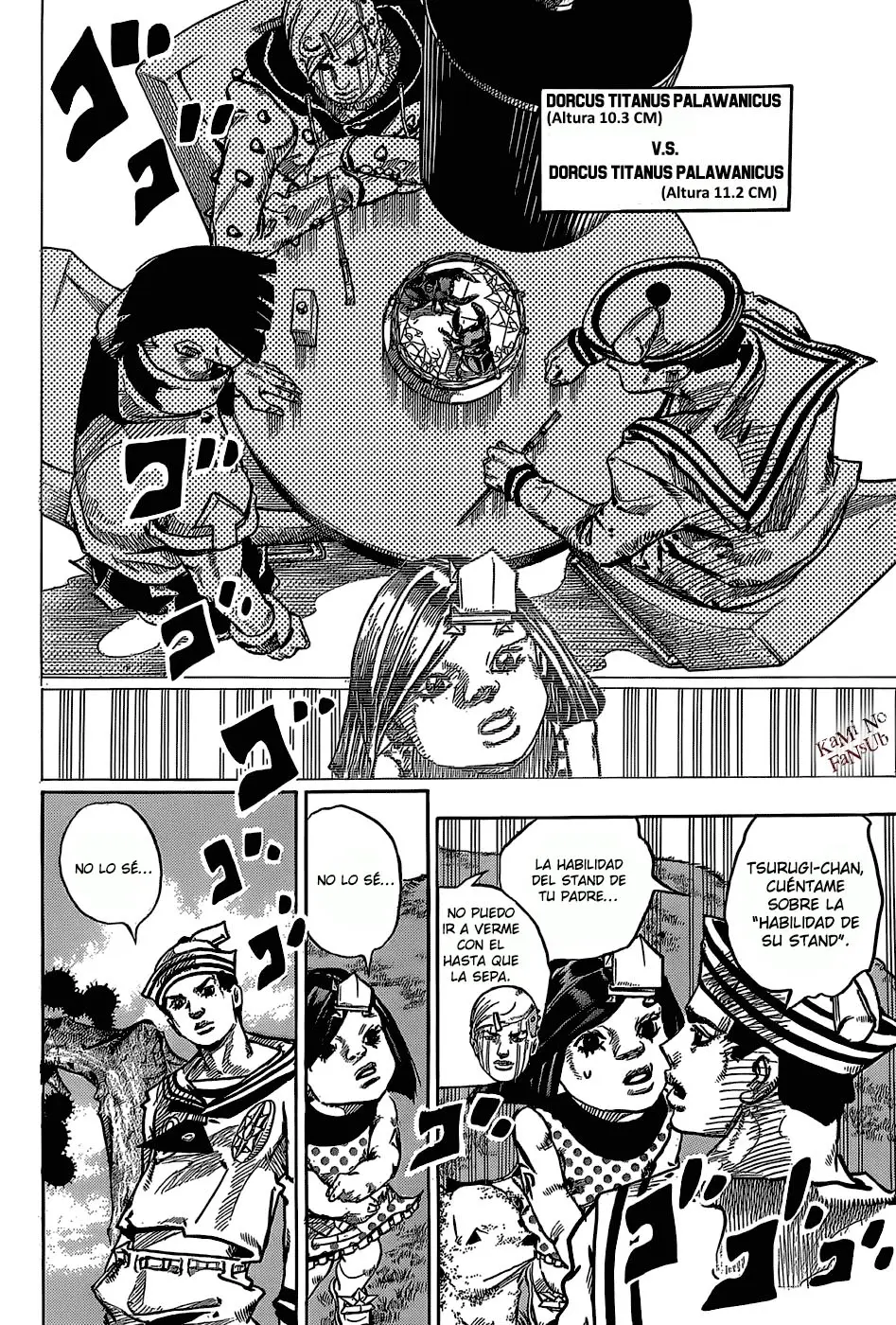 JoJo's Bizarre Adventure - Parte 8: JoJolion capítulo 35, página 12