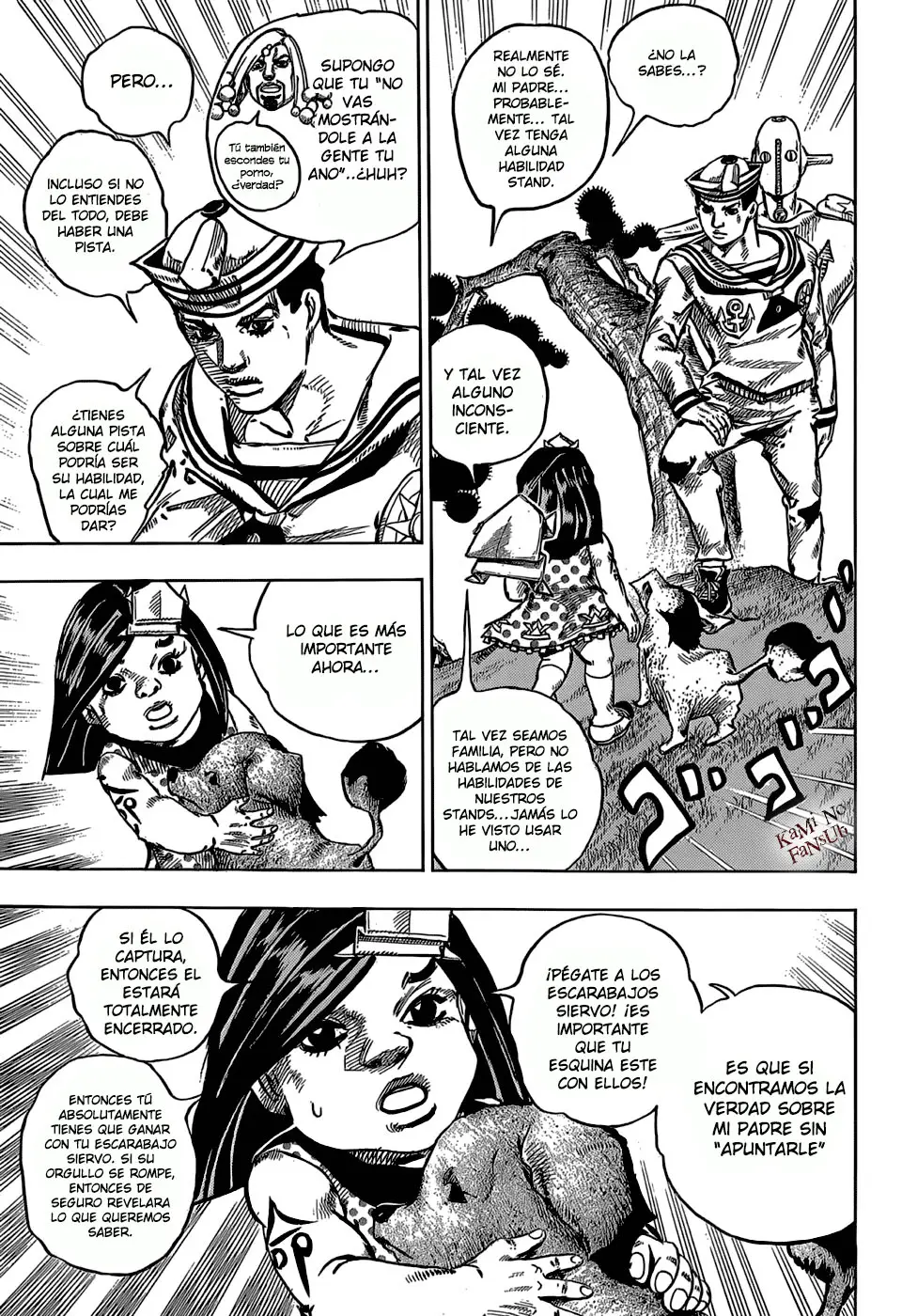 JoJo's Bizarre Adventure - Parte 8: JoJolion capítulo 35, página 13