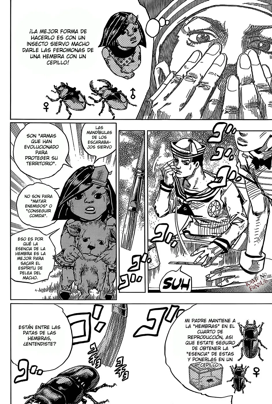 JoJo's Bizarre Adventure - Parte 8: JoJolion capítulo 35, página 14