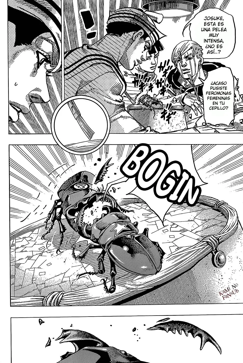 JoJo's Bizarre Adventure - Parte 8: JoJolion capítulo 35, página 17