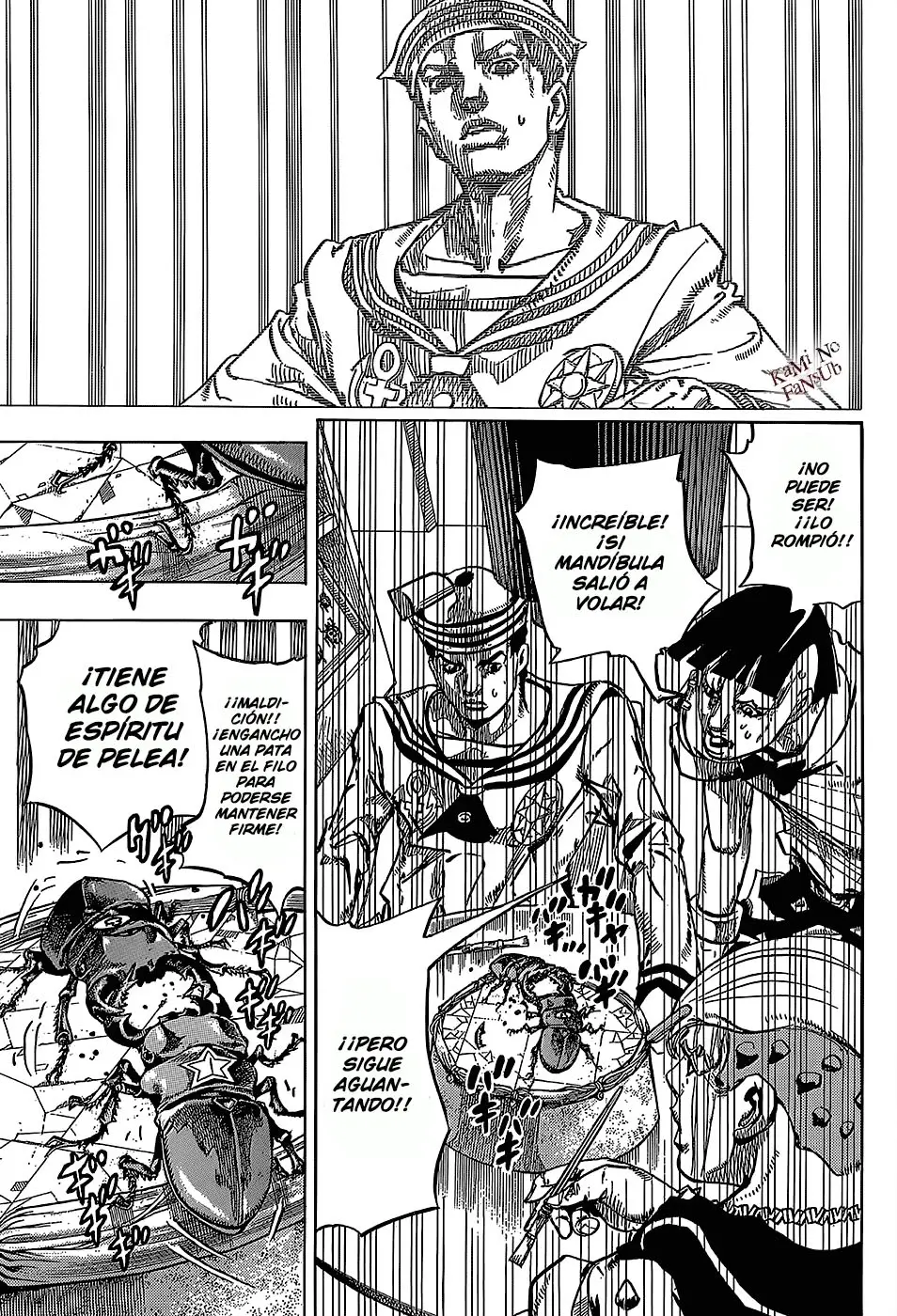 JoJo's Bizarre Adventure - Parte 8: JoJolion capítulo 35, página 18