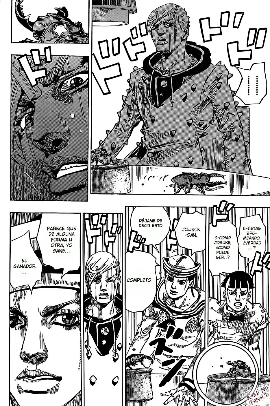 JoJo's Bizarre Adventure - Parte 8: JoJolion capítulo 35, página 25