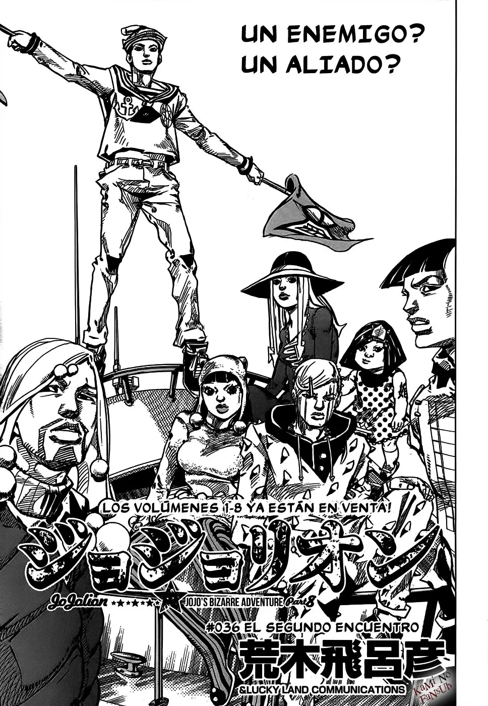 JoJo's Bizarre Adventure - Parte 8: JoJolion capítulo 36, página 2