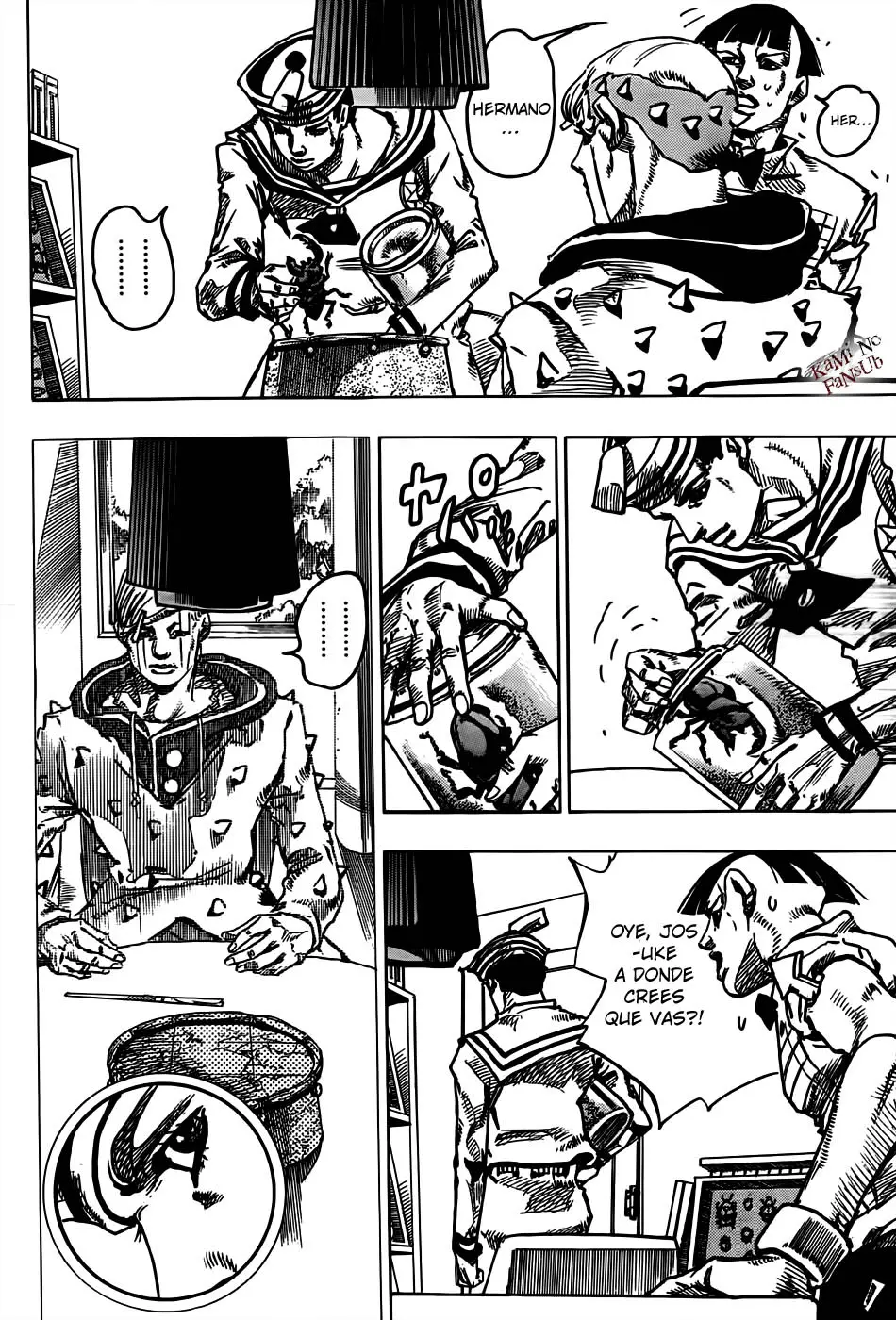 JoJo's Bizarre Adventure - Parte 8: JoJolion capítulo 36, página 8